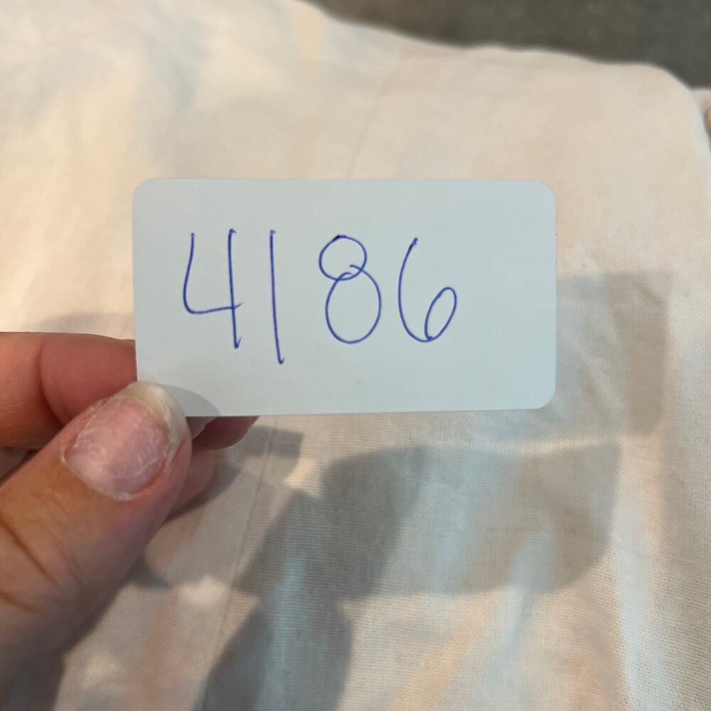 EUDON CHOI Women's Short Sleeve Linen Blazer Size 10 In Off-White - Picture 11 of 11